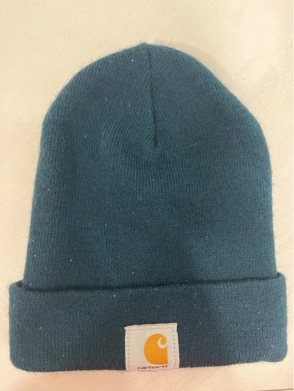 Carhartt turquoise beanie warm hat